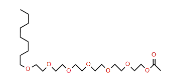 3,6,9,12,15,18-Hexaoxaheptacosyl acetate